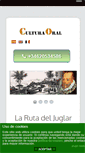 Mobile Screenshot of culturaoral.es